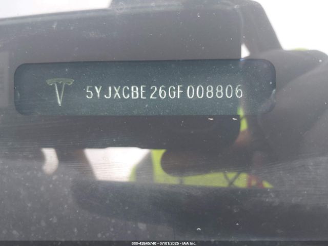 2016 TESLA MODEL X 5YJXCBE26GF008806 Photo 8