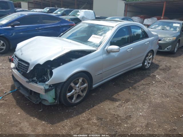 2007 MERCEDES-BENZ C 230 WDBRF52H47F914117 Photo 1