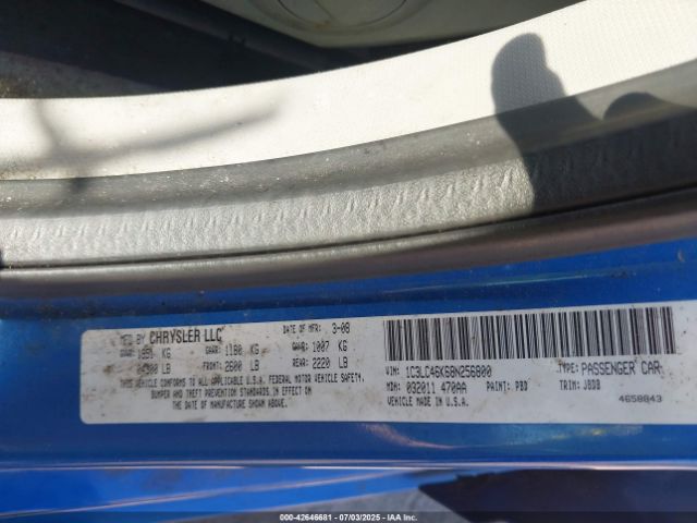 2008 CHRYSLER SEBRING 1C3LC46K68N256800 Photo 8