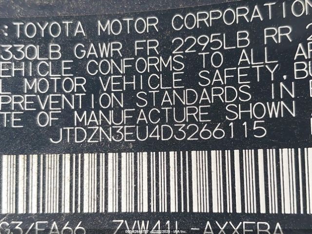 2013 TOYOTA PRIUS V JTDZN3EU4D3266115 Photo 8