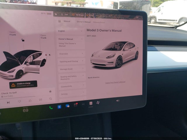 5YJ3E1EB1MF981445 Tesla MODEL 3
