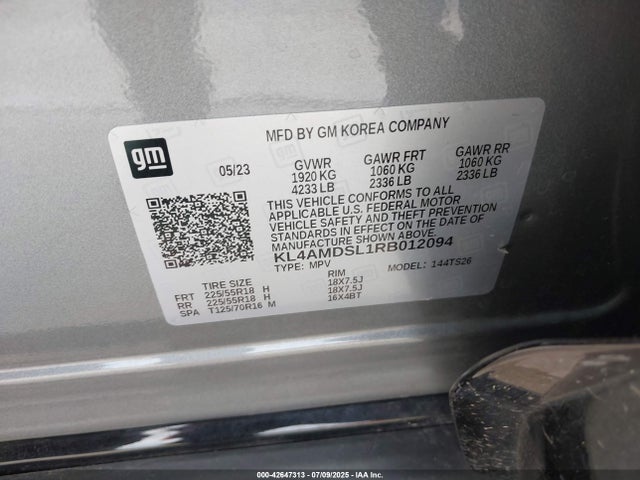 Buick l3t 2024 KL4AMDSL1RB012094 Image 9