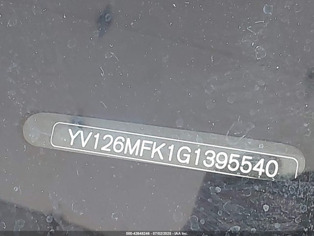 YV126MFK1G1395540 Volvo b4204t12 (pzev)