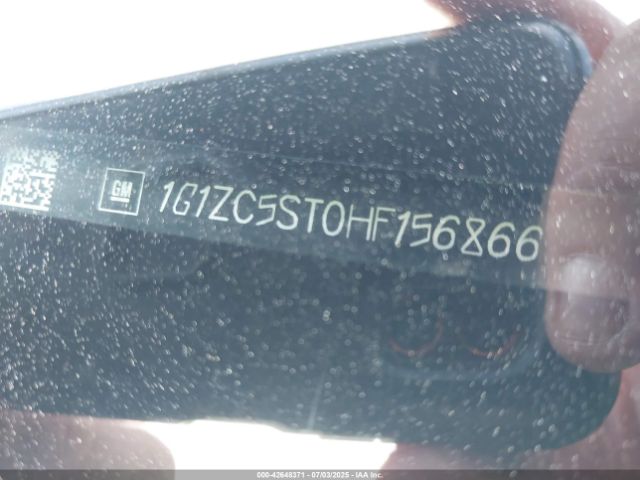 2017 CHEVROLET MALIBU 1G1ZC5ST0HF156866 Photo 8