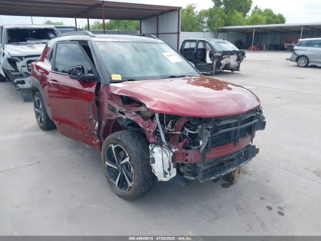2022 CHEVROLET TRAILBLAZER KL79MTSL5NB110474