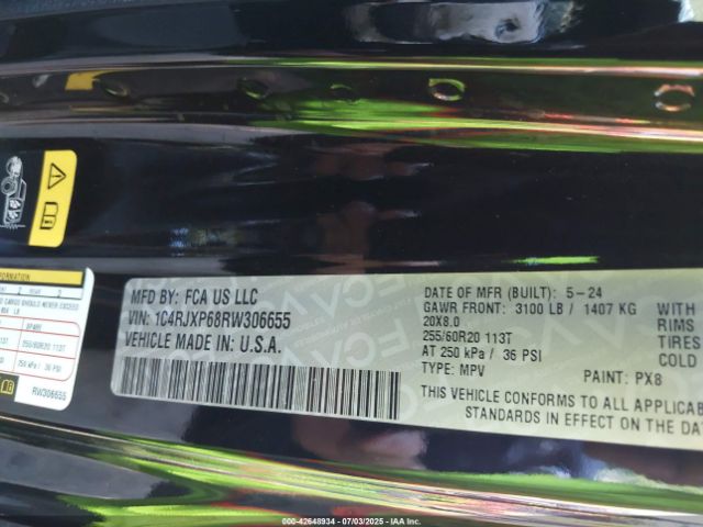 2024 JEEP WRANGLER 4XE 1C4RJXP68RW306655 Photo 8