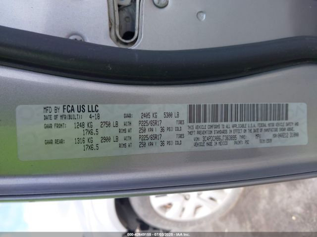 2018 DODGE JOURNEY 3C4PDCAB6JT363895 Photo 8