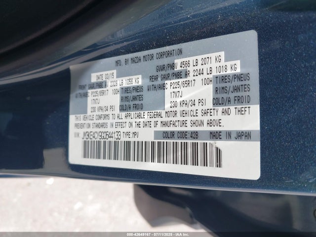 JM3KE4CY9G0644133 Mazda py