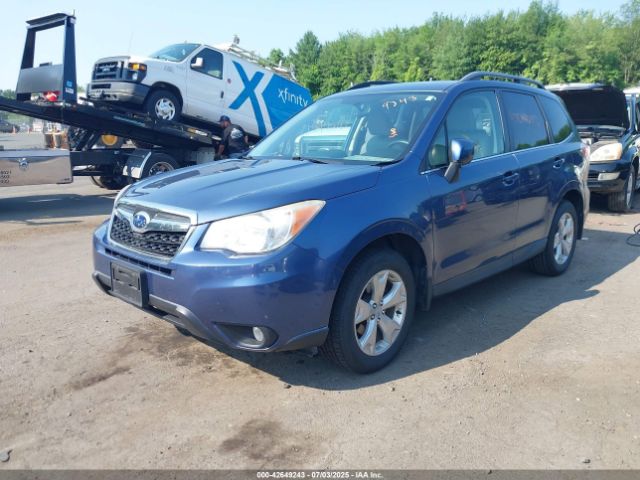 2014 SUBARU FORESTER JF2SJAHC3EH509908 Photo 1