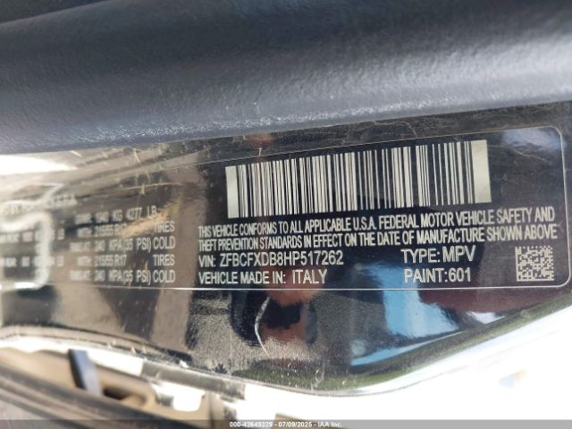 2017 FIAT 500X ZFBCFXDB8HP517262 Photo 8