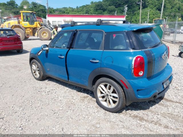 2011 MINI COOPER S COUNTRYMAN WMWZC5C57BWM11279 Photo 2