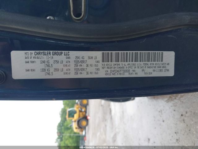 2015 DODGE JOURNEY 3C4PDDAG7FT593535 Photo 8