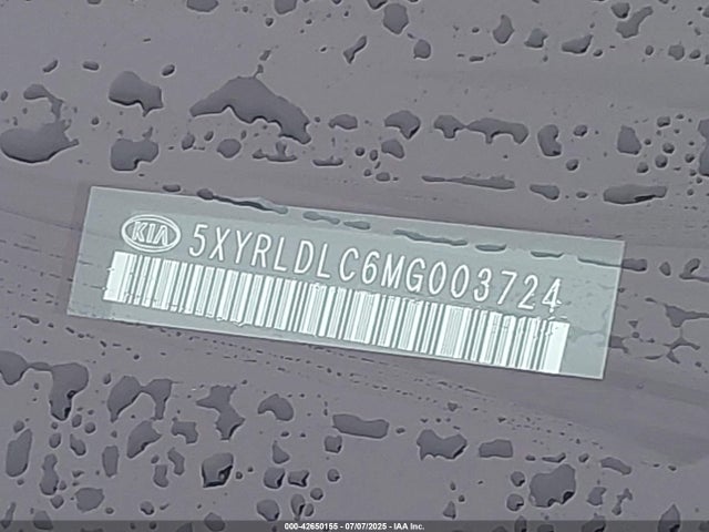 KIA gdi theta-iii 2021 5XYRLDLC6MG003724 Image 9