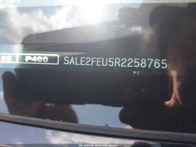 SALE2FEU5R2258765 Land Rover aj120