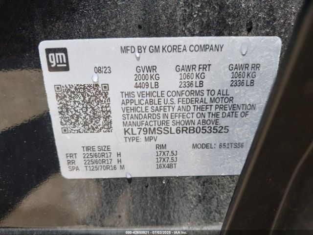 2024 CHEVROLET TRAILBLAZER KL79MSSL6RB053525 Photo 8