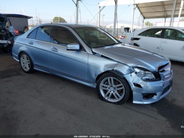 2013 MERCEDES-BENZ C 250 WDDGF4HBXDR291611