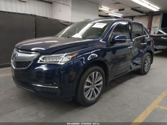 2016 ACURA MDX 5FRYD3H48GB006848 Photo 1