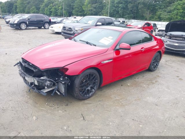 2013 BMW 650I WBAYM9C54DDW20459 Photo 1