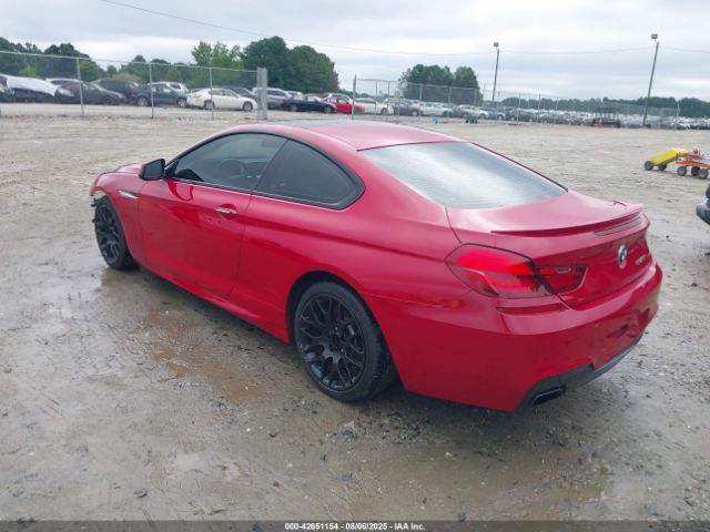 2013 BMW 650I WBAYM9C54DDW20459 Photo 2