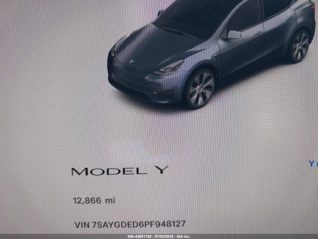 7SAYGDED6PF948127 Tesla 2023