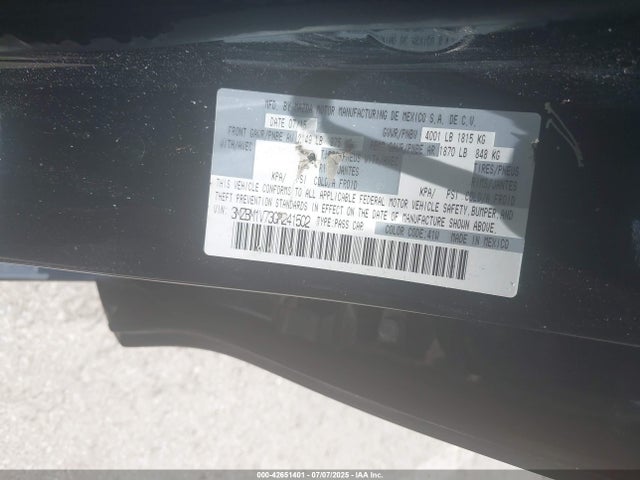 Продажа на аукционе авто 2016 Mazda Mazda3 I Touring, vin: 3MZBM1V73GM241502, номер лота: 42651401