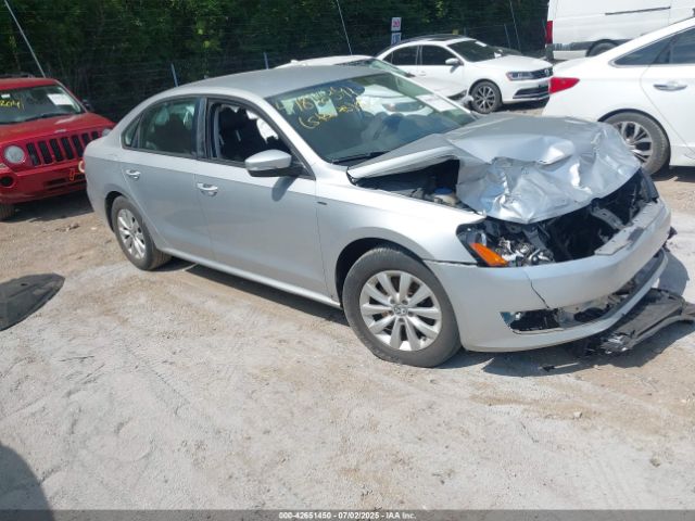2013 VOLKSWAGEN PASSAT 1VWAH7A33DC143251