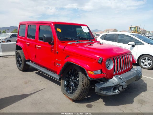 2021 JEEP WRANGLER 4XE 1C4JJXP60MW868345