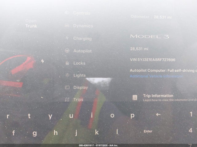 Tesla MODEL 3 2024 5YJ3E1EA8RF727696 Image 7