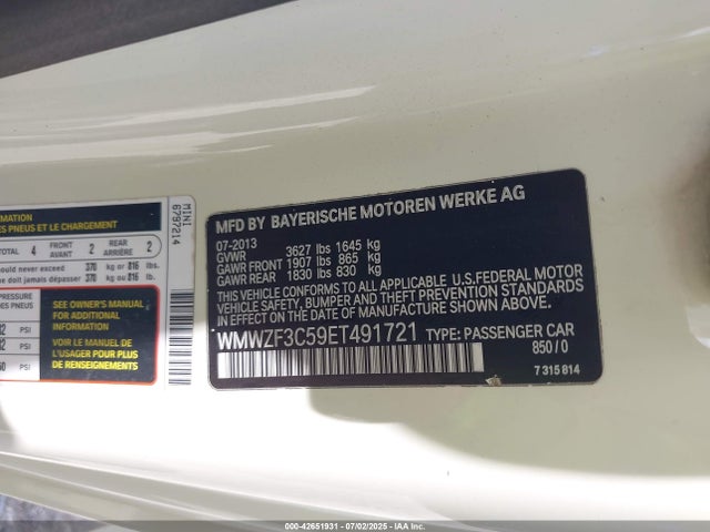 2014 MINI CLUBMAN WMWZF3C59ET491721 Photo 8