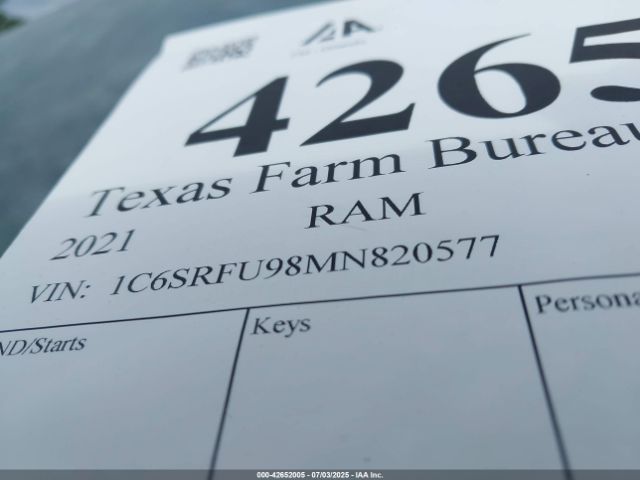 2021 RAM 1500 1C6SRFU98MN820577 Photo 8