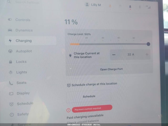 5YJ3E1EA2RF741724 Tesla 2024
