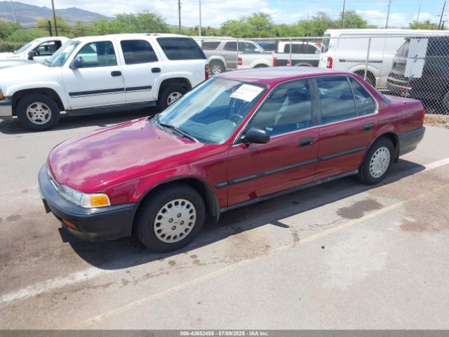 1993 HONDA ACCORD JHMCB7648PC018621 Photo 1