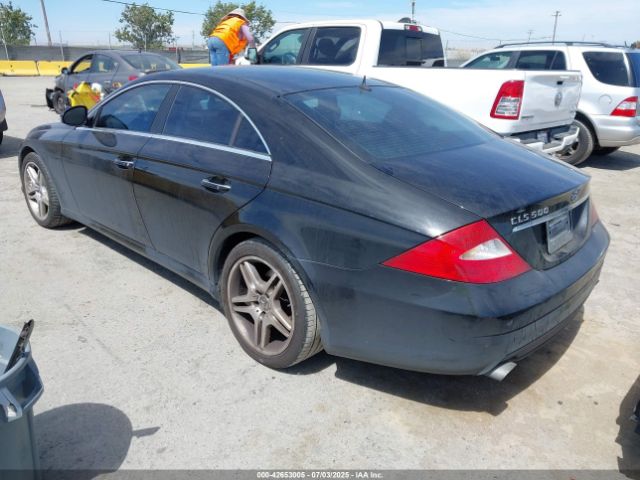 2006 MERCEDES-BENZ CLS 500 WDDDJ75X86A067113 Photo 2