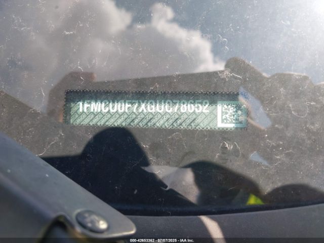 2016 FORD ESCAPE 1FMCU0F7XGUC78652 Photo 8