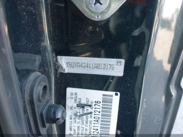 2001 ACURA CL 19UYA42411A012176 Photo 8