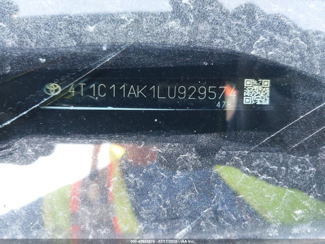 4T1C11AK1LU929574 Toyota a25a-fks