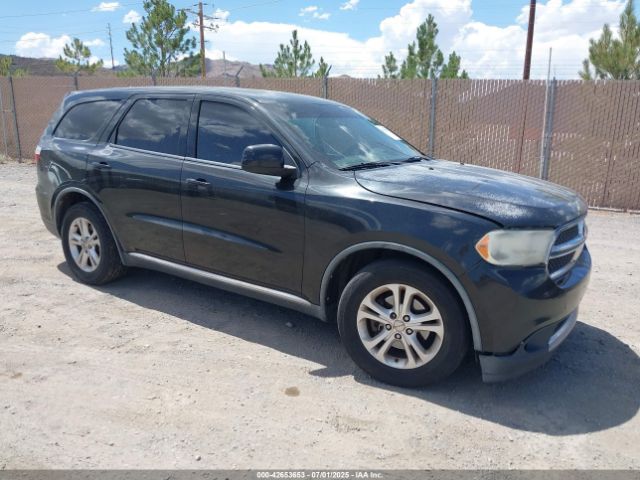 2012 DODGE DURANGO 1C4RDJAG0CC206726