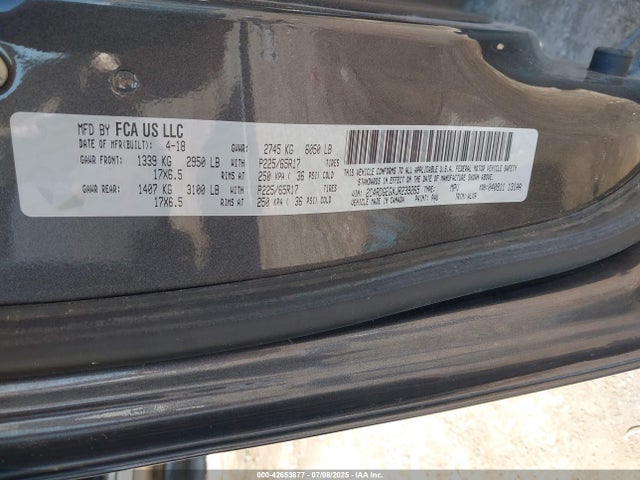 Dodge 2018 2018 2C4RDGEGXJR239265 Image 9