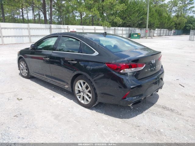 2018 HYUNDAI SONATA 5NPE34AB4JH671132 Photo 2