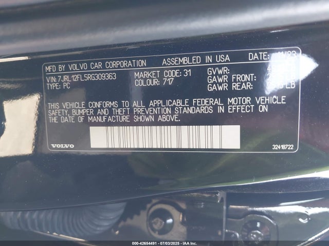 Volvo b4204t 2024 7JRL12FL5RG309363 Image 9