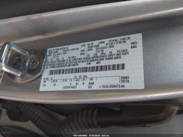 2023 FORD ESCAPE 1FMCU0GNXPUB15870 Photo 8