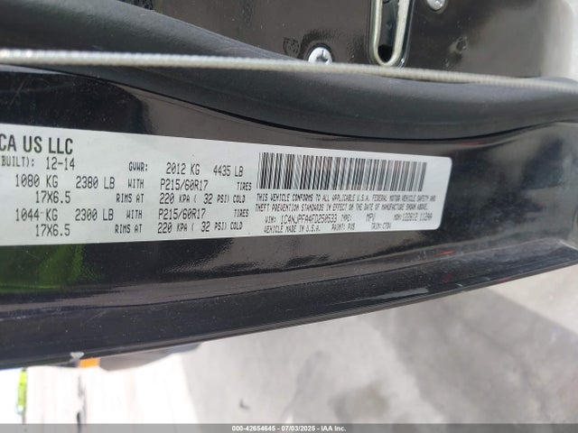 Jeep 2015 2015 1C4NJPFA4FD250533 Image 9