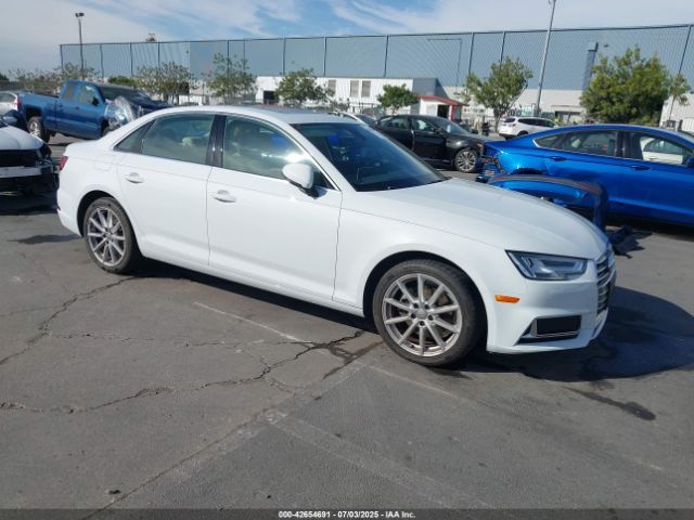 2019 AUDI A4 WAUHMAF48KN010110