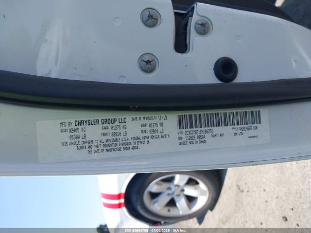 2014 DODGE CHALLENGER 2C3CDYBT1EH186372 Photo 8