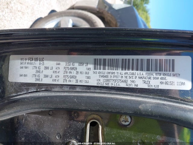 RAM 2015 2015 1C6RR7TM3FS754082 Image 9