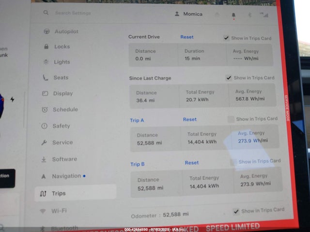 2022 TESLA MODEL 3 5YJ3E1EB8NF201748 Photo 6