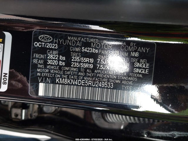 Hyundai Ioniq 5 2024 KM8KN4DE5RU249533 Image 9