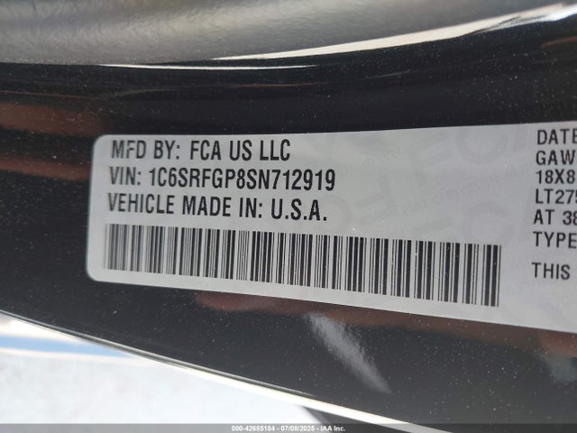 RAM 1500 2025 1C6SRFGP8SN712919 Image 9