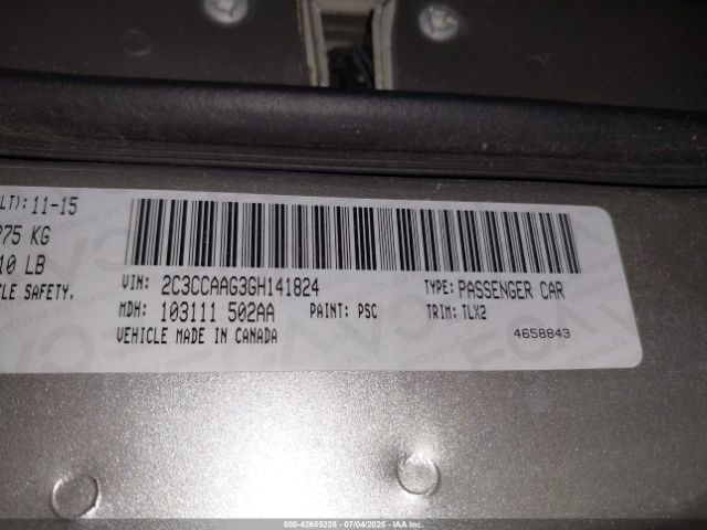 2016 CHRYSLER 300 2C3CCAAG3GH141824 Photo 8