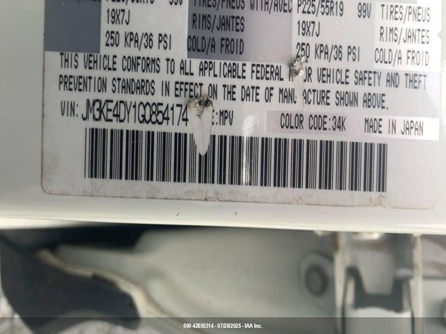 JM3KE4DY1G0854174 Mazda py